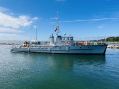 Former Danish Naval Vessel and mine swee