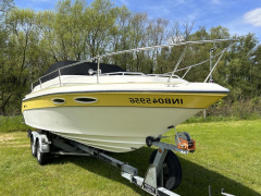 Sea Ray 230 Cuddy Cabin + Riba luxe trailer