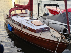 Rohde Oldtimer Mahagoni Kielyacht von 1957