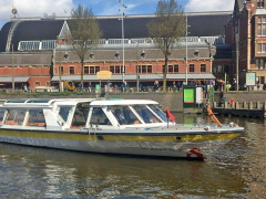 Amsterdamse Grachten rondvaartboot 21.80