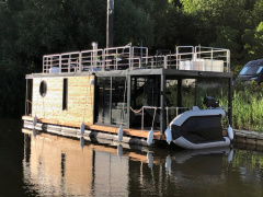 direkt Boote Woodstream Luxus Hausboot