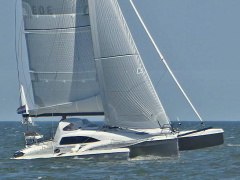 Corsair 36 folding trimaran