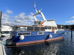 OneOff 45' danskbygget stål motorbåd-197