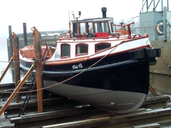 Voss Hamburg-Wilhelmsburg. Werft von Bonne