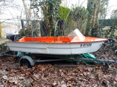 Angelboot 15 PS Außenborder