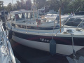 M&oslash;n Skand. Motorsailer Barco de quilha