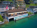 Bootsplatz mit elektrischem Aufzug Bootshaus
