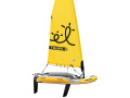 TIWAL 2 Yellow furling sail Sci nautico / Wake