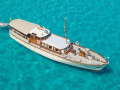 Silver Ships cavalier Barca a motore d'epoca