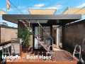 Boat Haus Mediterranean 8X4 MODERN House Wohnboot