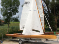Sattler N-Rennjolle Klassiker/Oldtimer Jolle