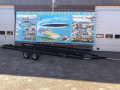 Pontoon Stallingstrailer 2-asser (USA) Zweiachser
