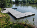modular plastic/aluminium/steel dock Schwimmsteg