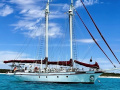 Klassischer Gaffelschoner Segelyacht
