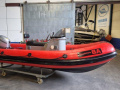 AB Workboats 4800 hypalon met Honda BF40 Festrumpfschlauchboot