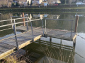 Boot Liegeplatz Vaste steiger