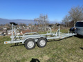 Huwyler Segelboot Anhänger Twin Axle
