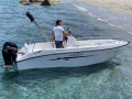 Trimarchi Nica 5.30 + Honda BF40E Centre console