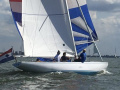Internationale 6 meter klasse Regattaboot