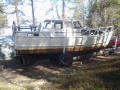 Umpihytt&auml;  Ter&auml;srunko  Erkki Jurvelin Kajütboot