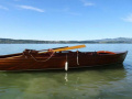 Gassmann - Klinkerboot, motorisiert Ruderboot