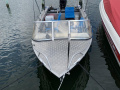 Discovery aluminium b&aring;d Motor launch
