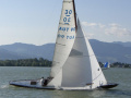 30qm-Schärenkreuzer in Voll-Mahagoni Klassische Segelyacht