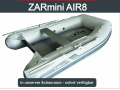 ZAR mini AIR 8 Gommone pieghevole