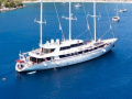 Perama Three Masted Motor Sailer 54m Superyacht à voile