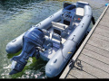ZAR mini LUX18 RIB GREYLINE + YAMAHA 100 Faltbares Schlauchboot