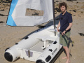 3D Tender Sail Tender 280 Katlanır şişme bot