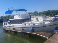 Gruno Motoryacht Verdr&auml;nger Stahlyacht Motoryat