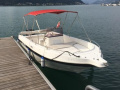 Dipol Glass Glass 580-CP open Center Console
