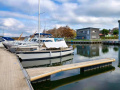Places 11m et 16m dans le port de Glette Schwimmsteg
