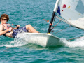 Laser ILCA Racing boat