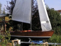 Kielzugvogel Holz Sailing dinghy