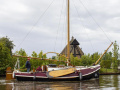 Zeeschouw Platbodem Segelyacht