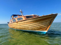 Classic Norwegian Wooden Motor Cruiser Kamaralı tekne