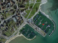 Hafenplatz in Arbon mit Seitensteg Yüzer iskele