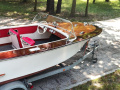 Klasyczna  motor&oacute;wka rok 1961 Motorboot-Klassiker