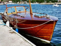 Mahagoni-Backdecker Kabinski brod