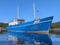 Ex-viskotter 24m Explorer Houseboat