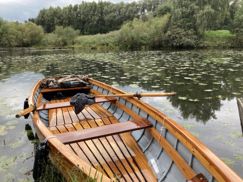 Holzboot Klinkerbauweise