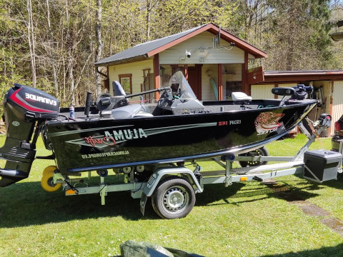 Aluma Craft escape 145 cs black