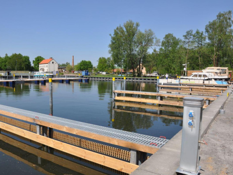 Liegeplatz an der Oberhavel