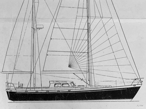 S & J 42 DS CB ALU Ketch