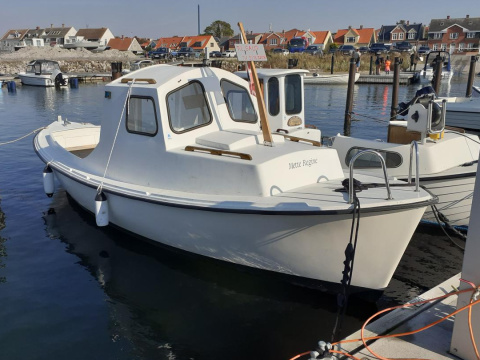 21 fods eks redningsbåd m overbygning