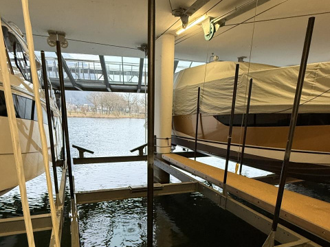 Für dieses Jahr: Bootsplatz in Halle