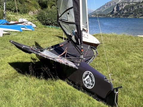 Mach 2 foiling Moth