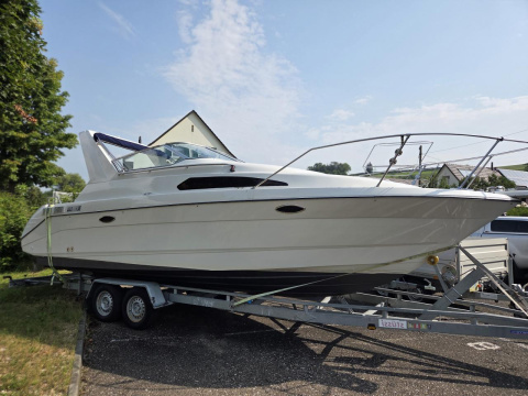Bayliner 2755 mit Strassenanhänger